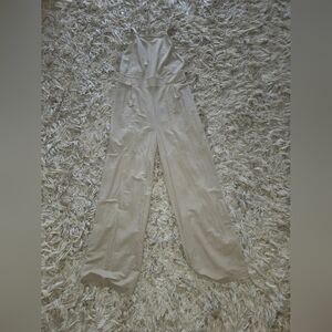 Elegant Cream Jumpsuit